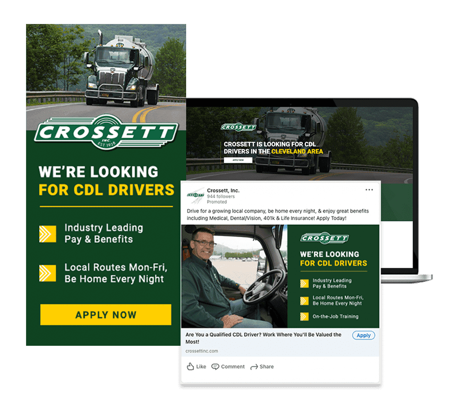 crossett paid ads