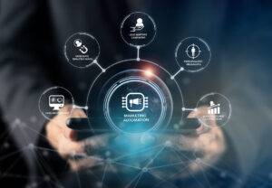 Futuristic-Looking Image That Conveys Automation