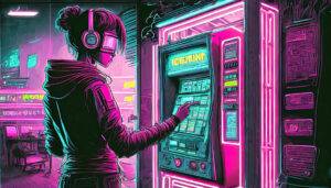 Making A Choice From A Vending Machine