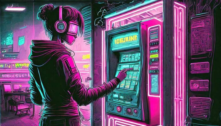 Making A Choice From A Vending Machine