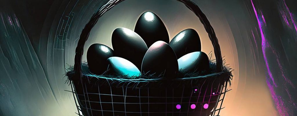 Digital eggs all in one basket